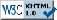 Cable Internet W3C XHMTL Validator